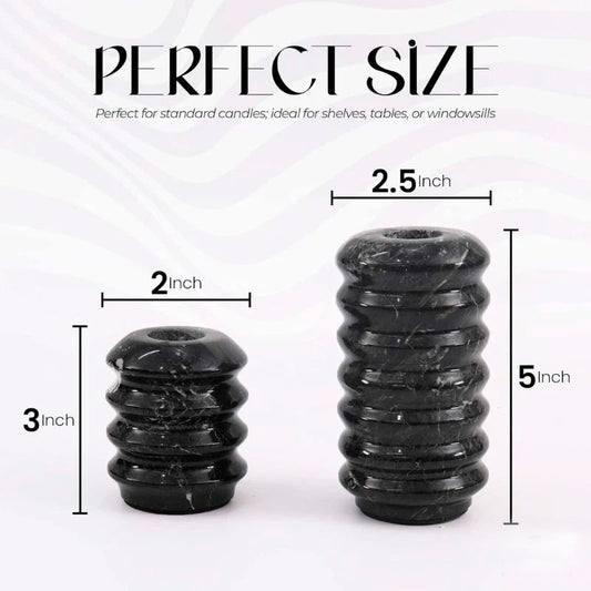 Spring Shape Candle Holder Set Of Two