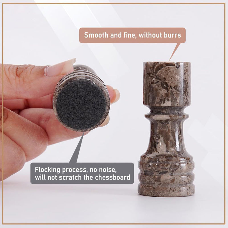 30cm Chess Set Oceanic And Red