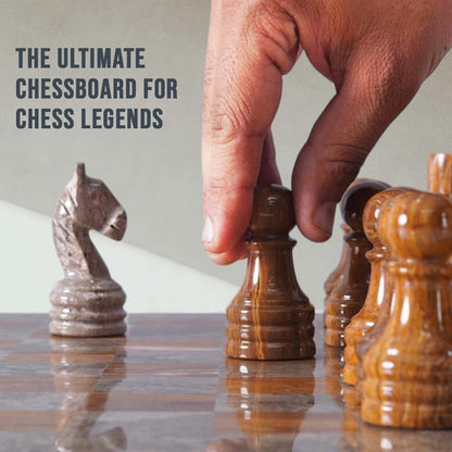 38cm Chess Set Oceanic And Red