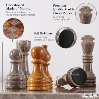 38cm Chess Set Oceanic And Red
