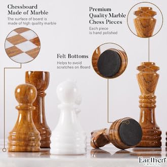 38cm Chess Set White And Red