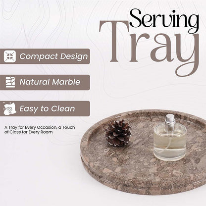 Marble Round Tray