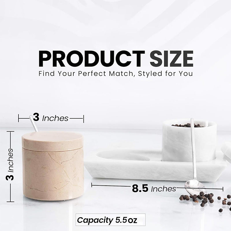 Salt Cellar With Tray