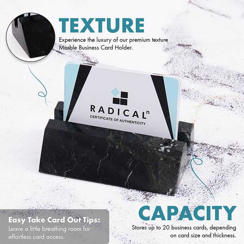 Marble Business Card Holder
