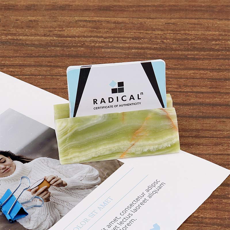 Marble Business Card Holder