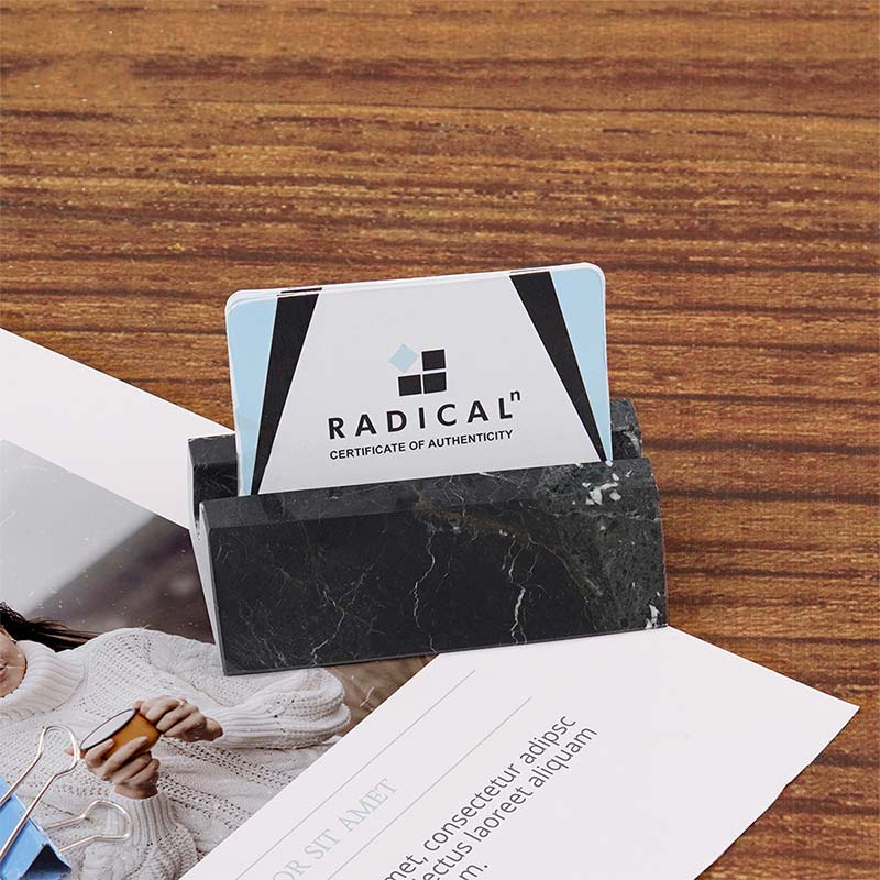 Marble Business Card Holder