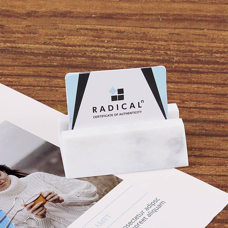 Marble Business Card Holder