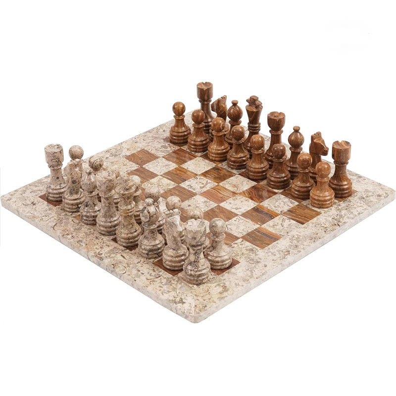 Red Chess Set