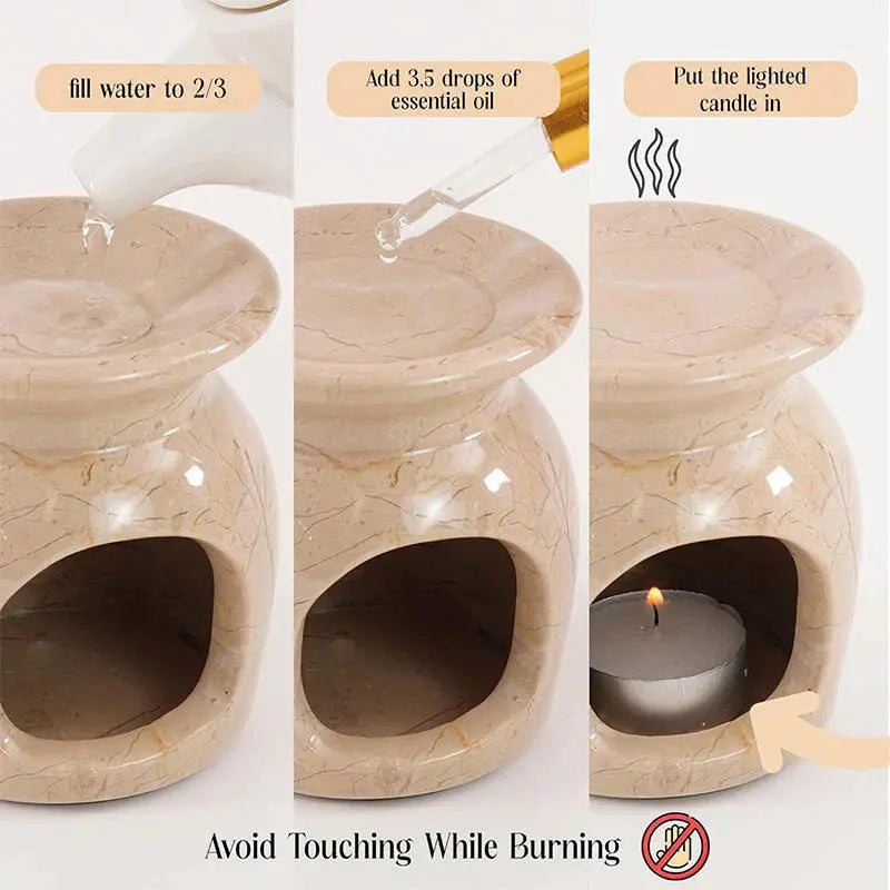 Marble Oil Burner