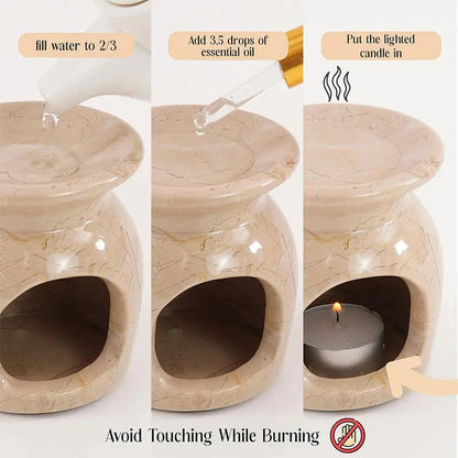 Marble Oil Burner