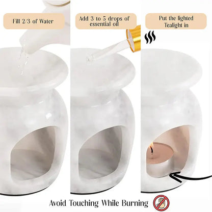 Marble Oil Burner