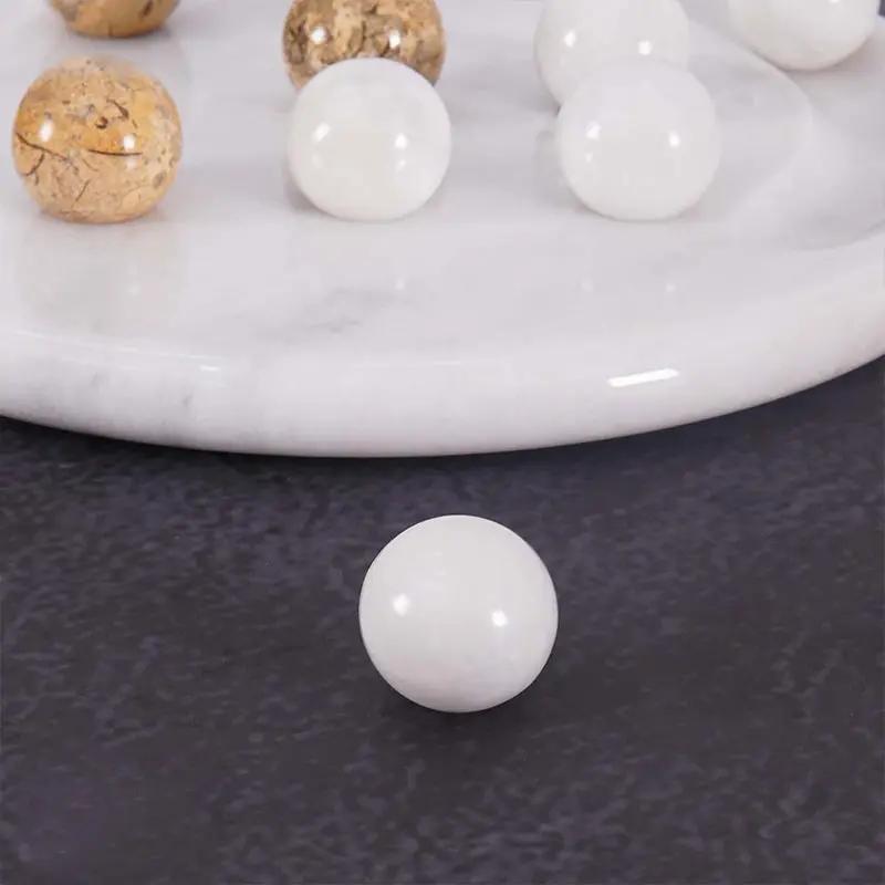 Tic Tac Toe 10" Inches White & Coral