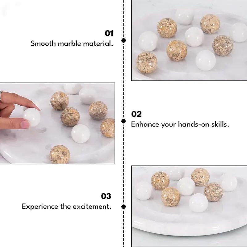 Tic Tac Toe 10" Inches White & Coral