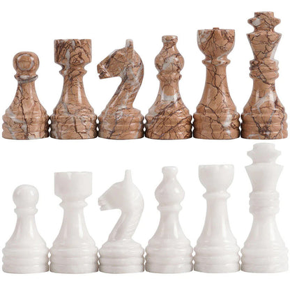 Chess Figures - White & Marinara