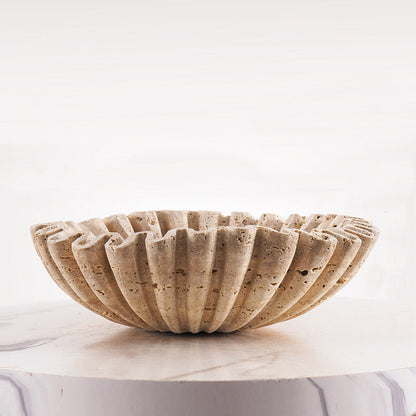 fruit bowl, fruit holder, ruffle bowl