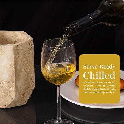 wine chiller, wine chiller, marble wine cooler