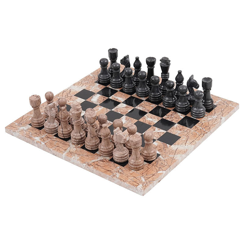 marble-38cm-chess-set-marinara-and-black