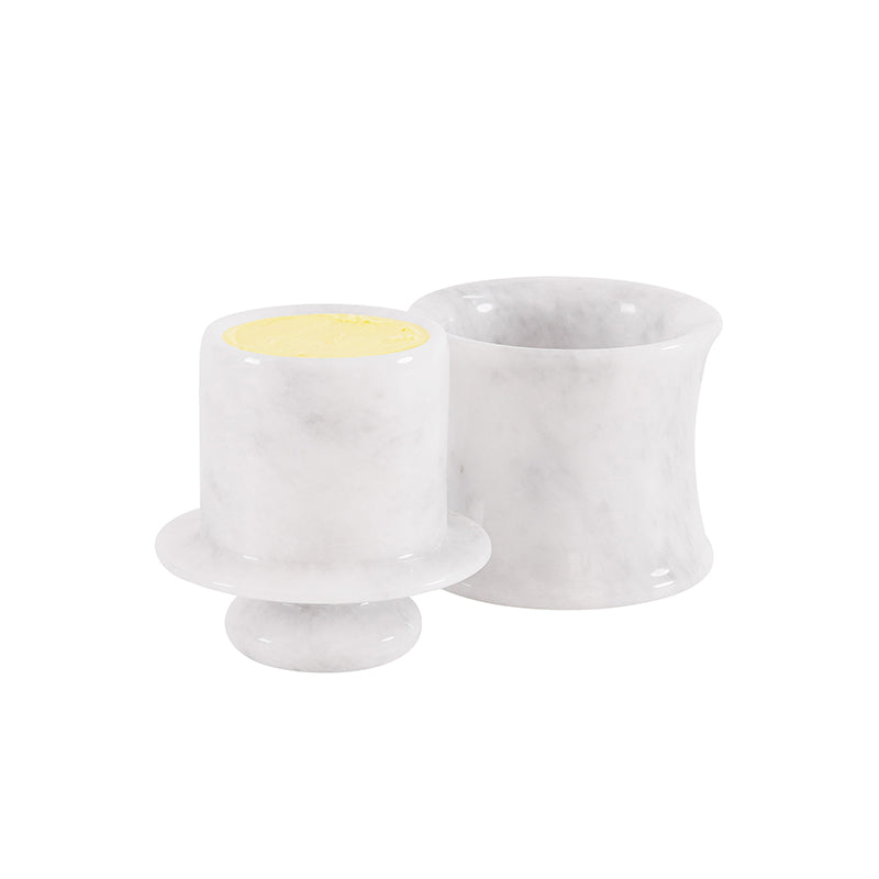 butter dish, butter crock, butter container