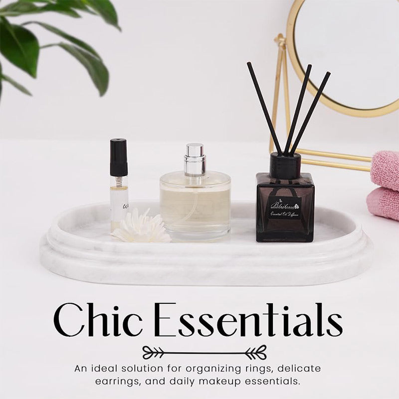 marble serving tray, bathroom tray, coffee table tray, decorative tray