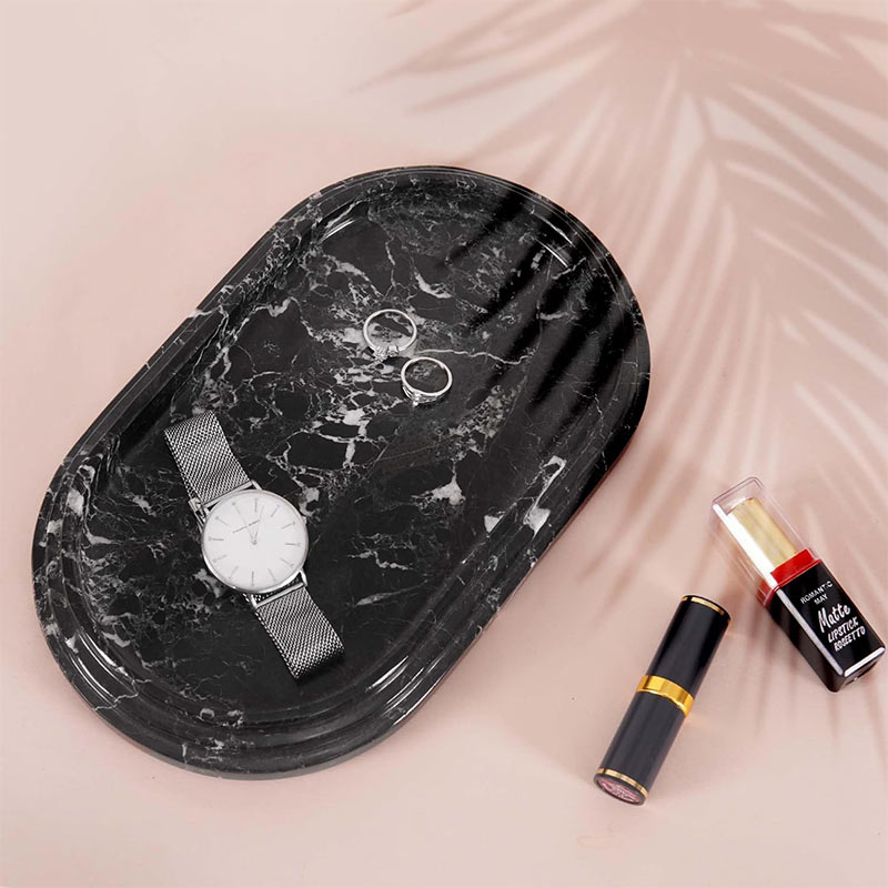 marble serving tray, bathroom tray, coffee table tray, decorative tray