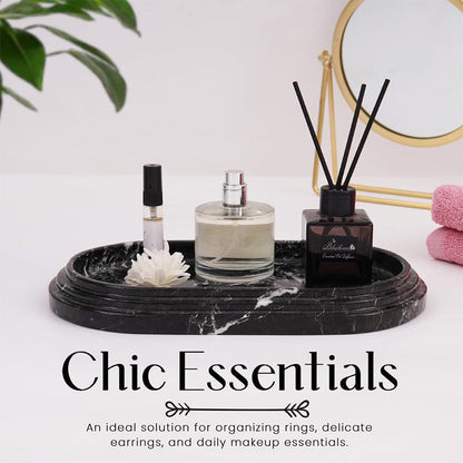 marble serving tray, bathroom tray, coffee table tray, decorative tray