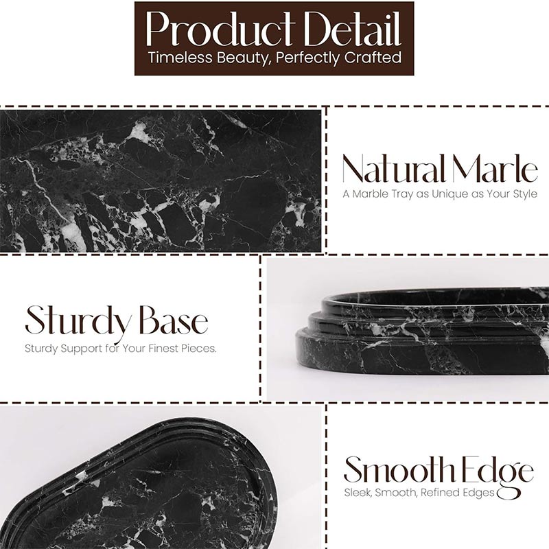 marble serving tray, bathroom tray, coffee table tray, decorative tray