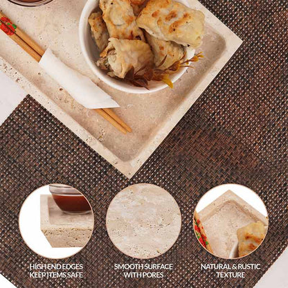 marble serving tray, bathroom tray, coffee table tray, decorative tray