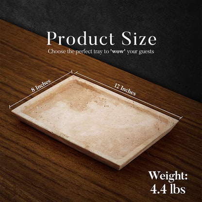 marble serving tray, bathroom tray, coffee table tray, decorative tray