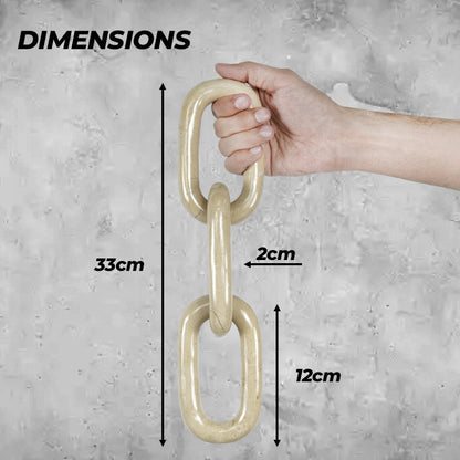 marble chain, chain dÃƒÂ©cor, decorative chain