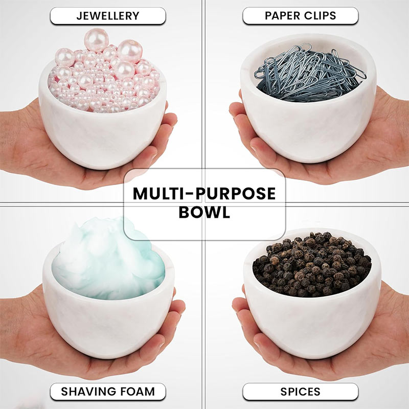 Marble Shaving Cream Bowl