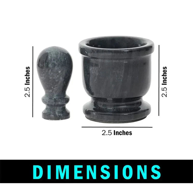 Mini Marble Mortar & Pestle Set