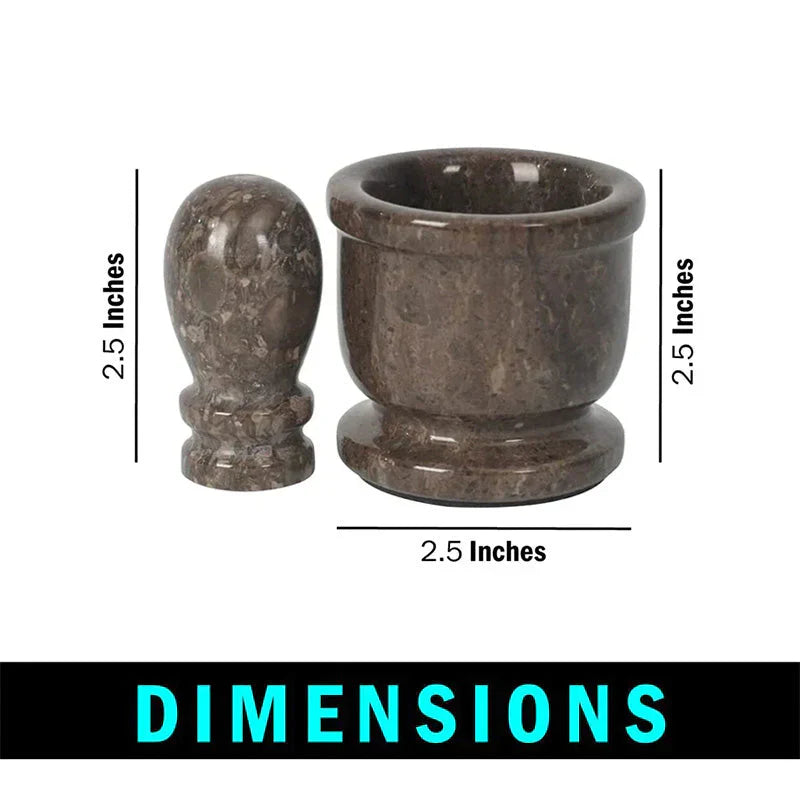 Marble Green Onyx Mortar  Pestle