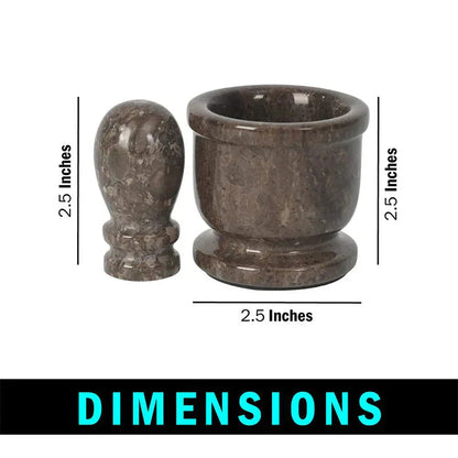 Marble Green Onyx Mortar  Pestle