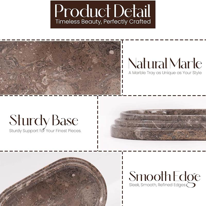 marble serving tray, bathroom tray, coffee table tray, decorative tray