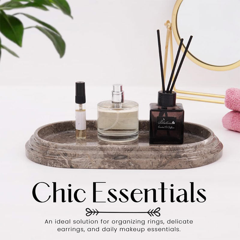 marble serving tray, bathroom tray, coffee table tray, decorative tray