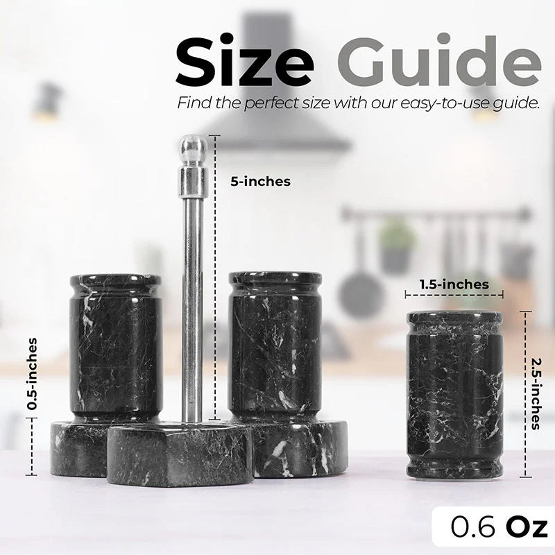 Salt & Pepper set of 3-15