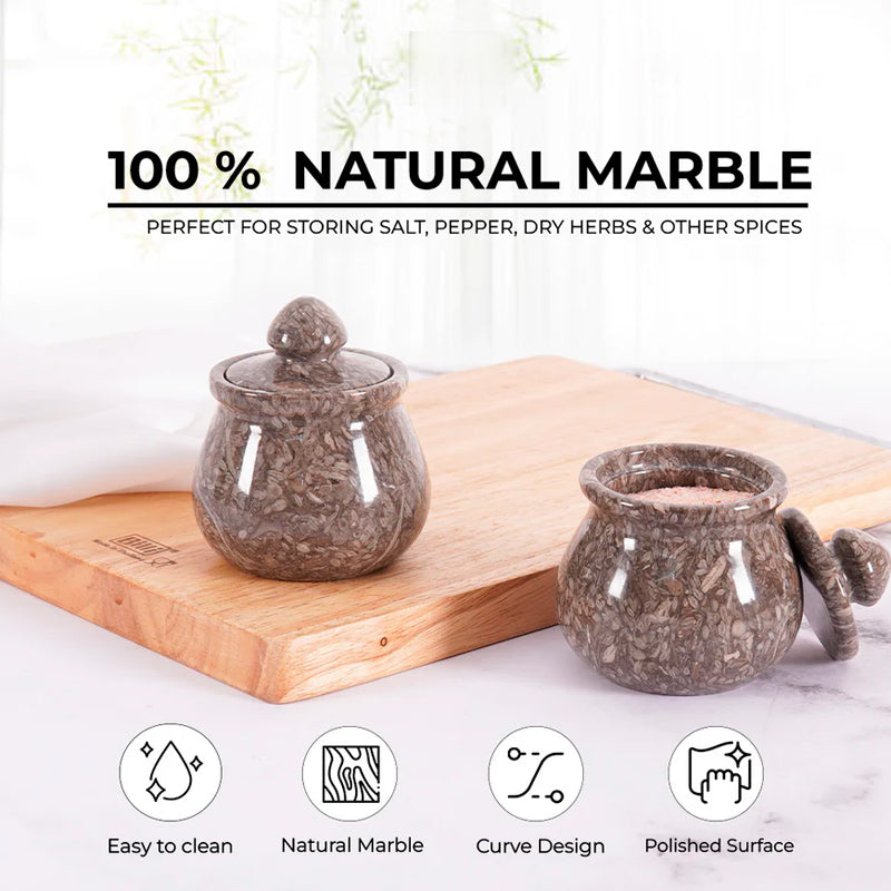 Salt Cellar Pot Set Of 2