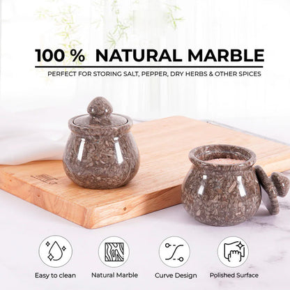 Salt Cellar Pot Set Of 2