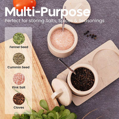 salt cellar, salt container.