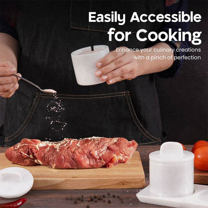 salt cellar, salt container.