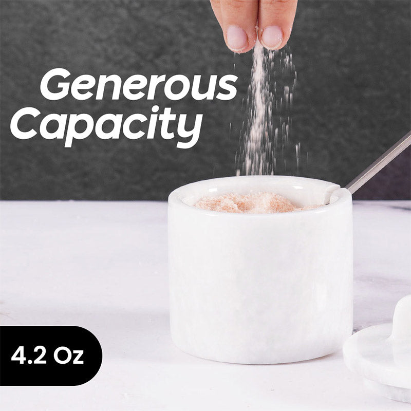 salt cellar, salt container.