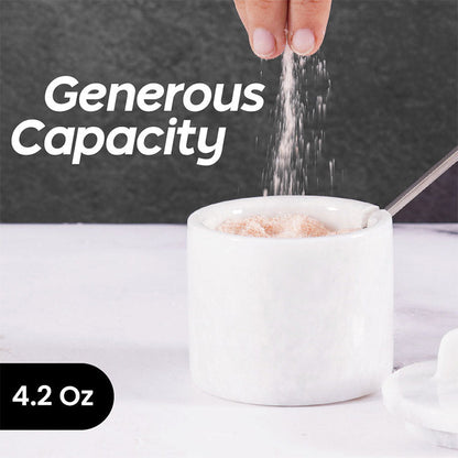 salt cellar, salt container.