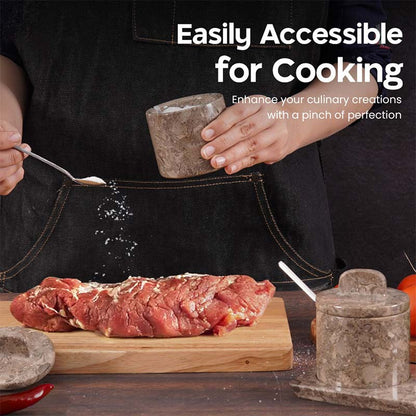 salt cellar, salt container.