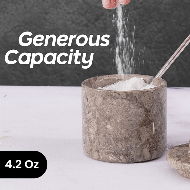 salt cellar, salt container.