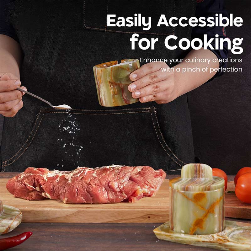 salt cellar, salt container.