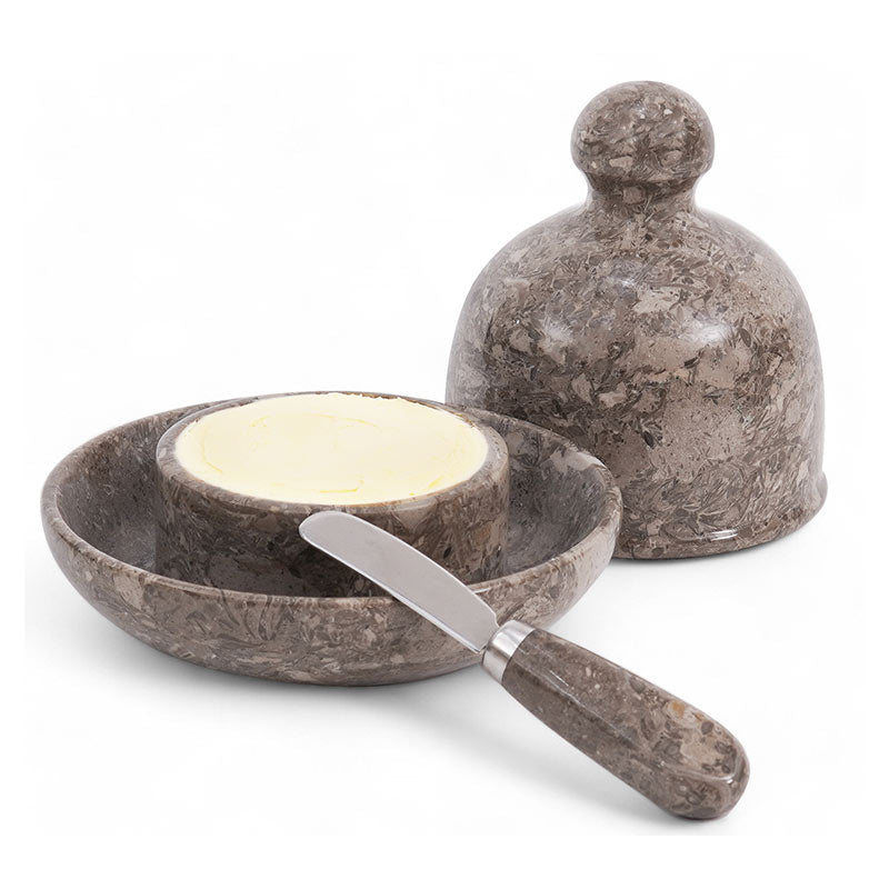 Stylish Marble Butter Dish