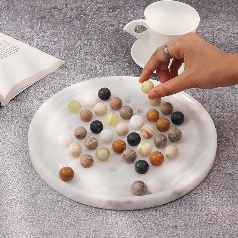 25cm Peg Solitaire Game