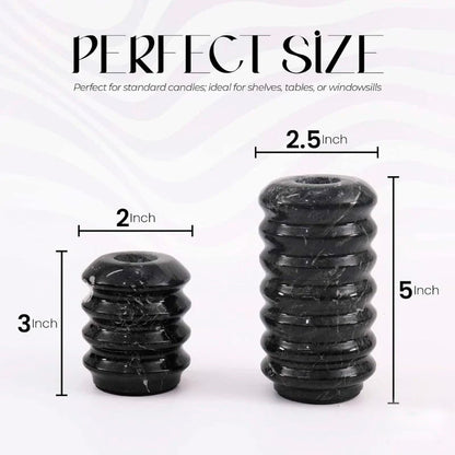 Spring Shape Candle Holder Set Of Two