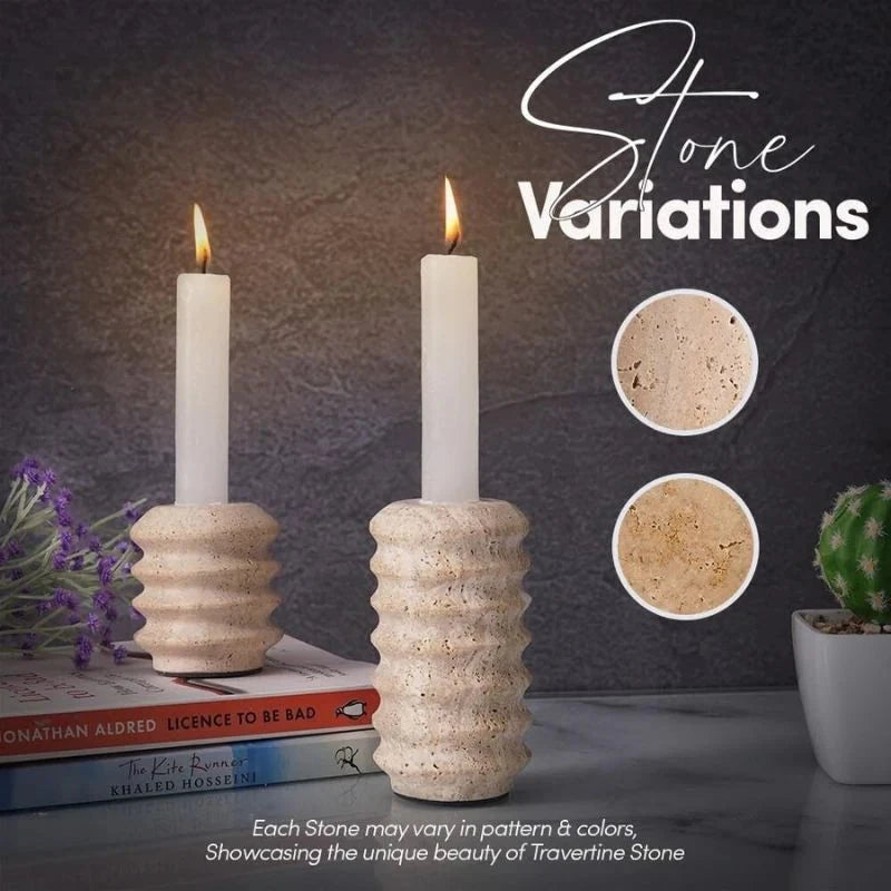 Spring Shape Candle Holder Set Of Two