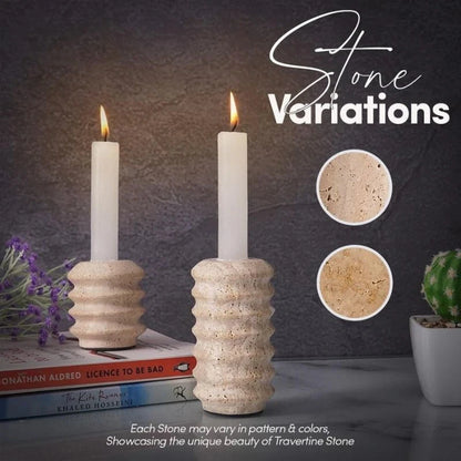 Spring Shape Candle Holder Set Of Two